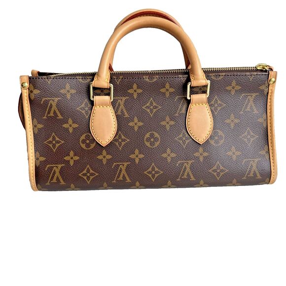 Authentic Louis Vuitton Monogram Canvas Popincourt Handbag SD0075 - Picture 2 of 16